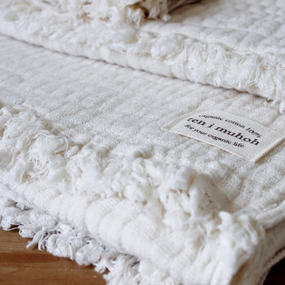 Tenimuhoh 4Layered Muslin Natural x Natural Line Large | Tenimuhoh | Miss Arthur | Home Goods | Tasmania