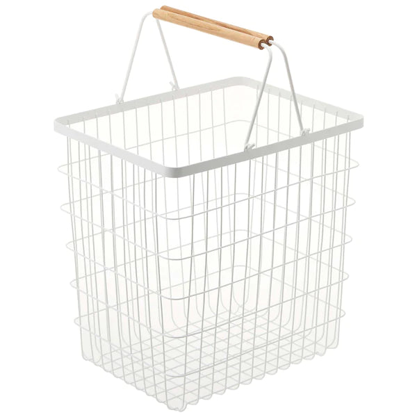 Tosca Laundry Basket Large White | Yamazaki | Miss Arthur | Home Goods | Tasmania