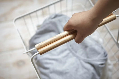 Tosca Laundry Basket Large White | Yamazaki | Miss Arthur | Home Goods | Tasmania